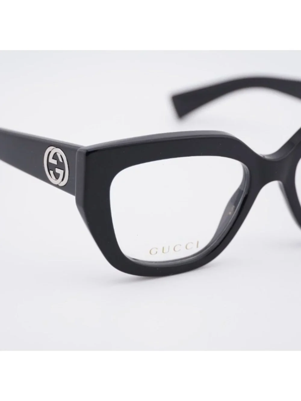 Gucci GG1847O 001 Eyeglasses Black 53mm Cat Eye Frame